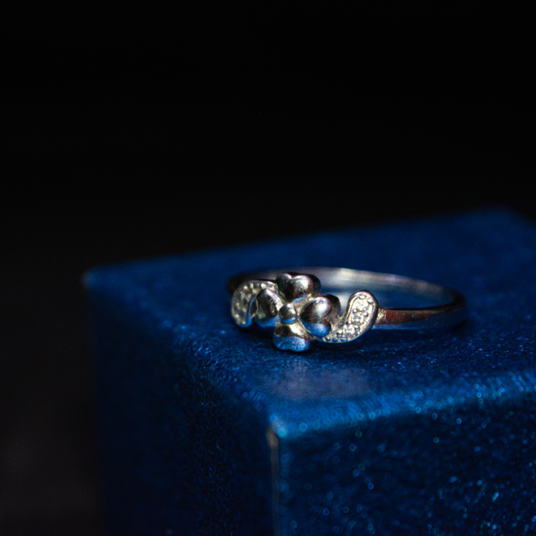 Silver Rose Spirit Ring